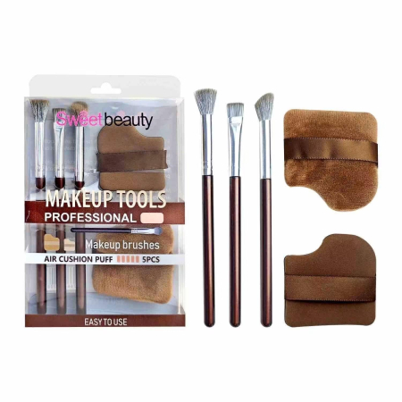 Set 5 Piese Accesorii Machiaj Professional [1]
