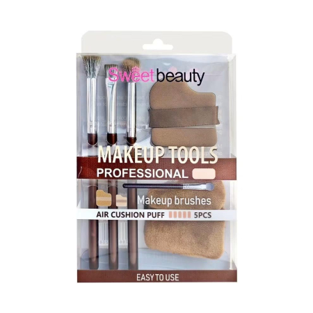 ACCESORII & MACHIAJ - Set 5 Piese Accesorii Machiaj Professional