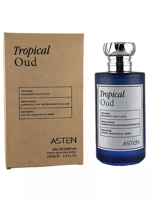 PARFUMURI - Apa de parfum Asten, Tropical Oud, unisex, 100 ml