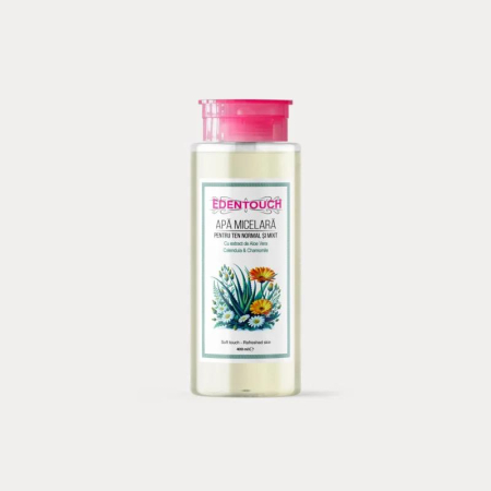 ACCESORII & MACHIAJ - Apă Micelară pentru Ten Normal și Mixt – Edentouch (400 ml