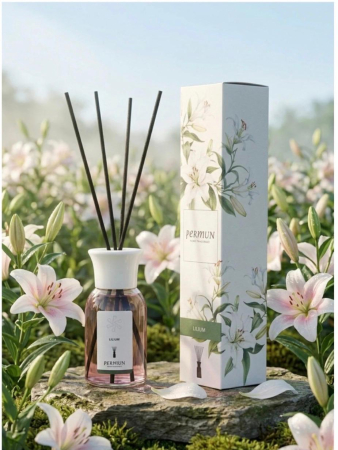 PARFUMURI DE CAMERA - Difuzor de Parfum cu Bețișoare PERMUN - Lilium