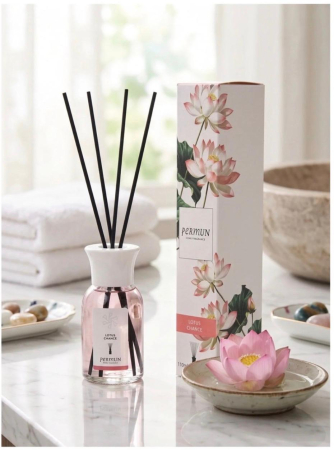 PARFUMURI DE CAMERA - Difuzor de Parfum cu Bețișoare PERMUN - Lotus Chance