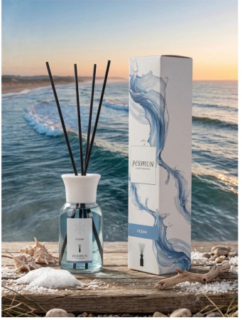 PARFUMURI DE CAMERA - Difuzor de Parfum cu Bețișoare PERMUN - Ocean