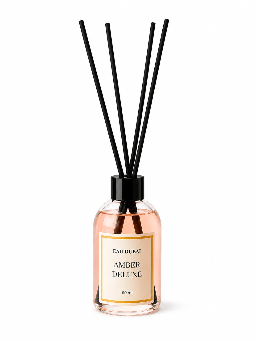 Difuzor de parfum pentru cameră, Amber Deluxe, Difuzor cu bețișoare, 110 ml [1]