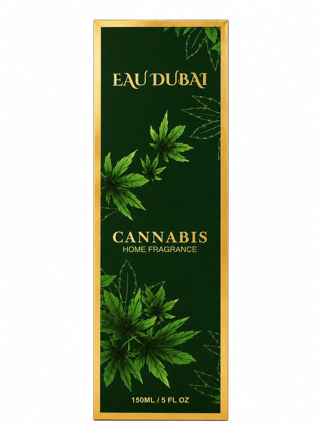 Difuzor de parfum pentru cameră, Cannabis, Difuzor cu bețișoare, 150 ml [2]