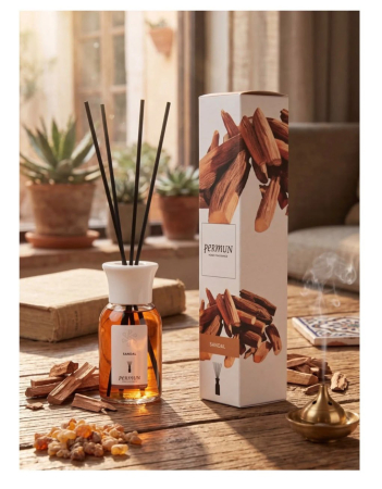 PARFUMURI DE CAMERA - Difuzor de Parfum pentru Cameră cu Bețișoare – PERMUN Home Fragrance (Sandal)