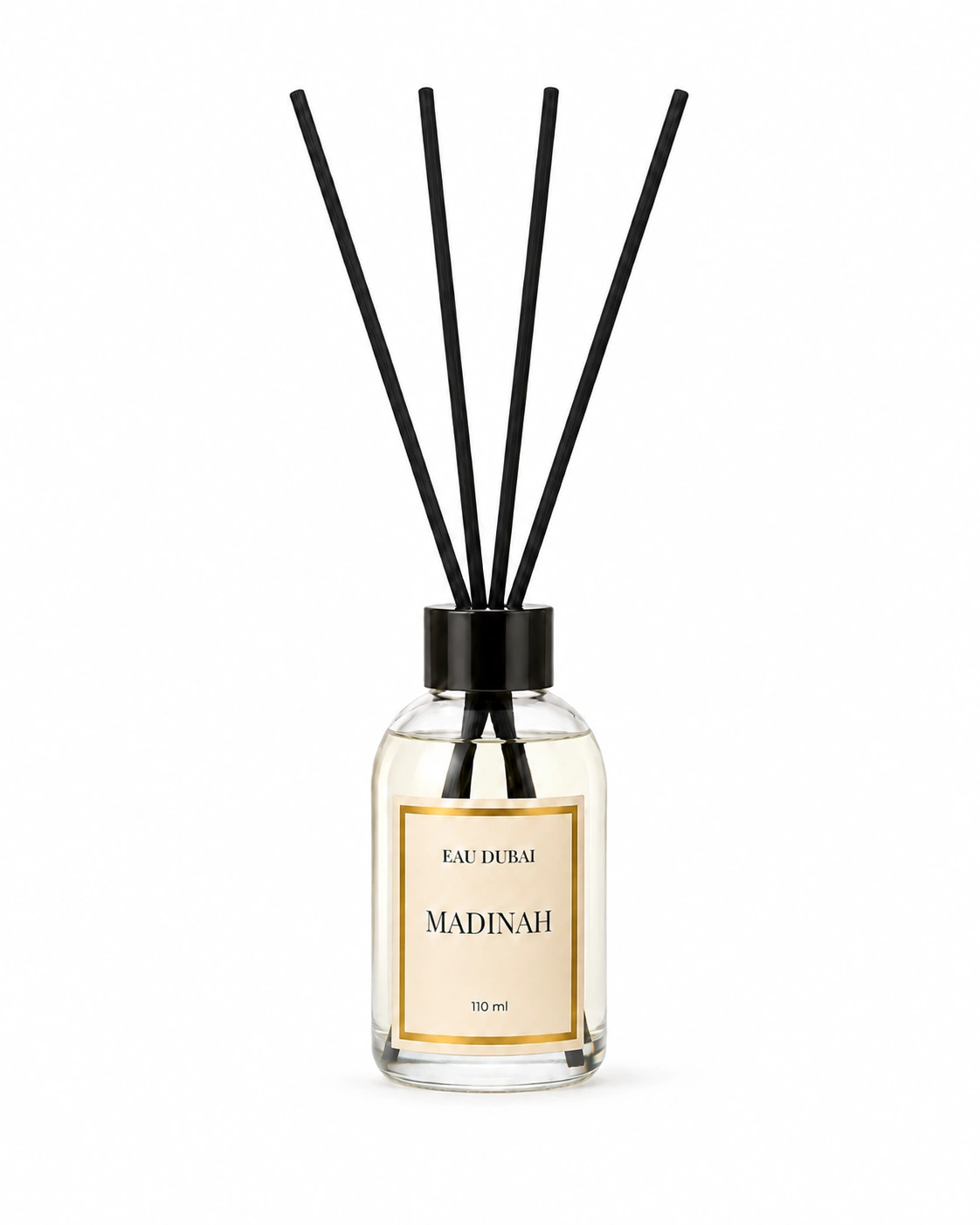 Difuzor de parfum pentru cameră, Madinah, Difuzor cu bețișoare, 110 ml [1]