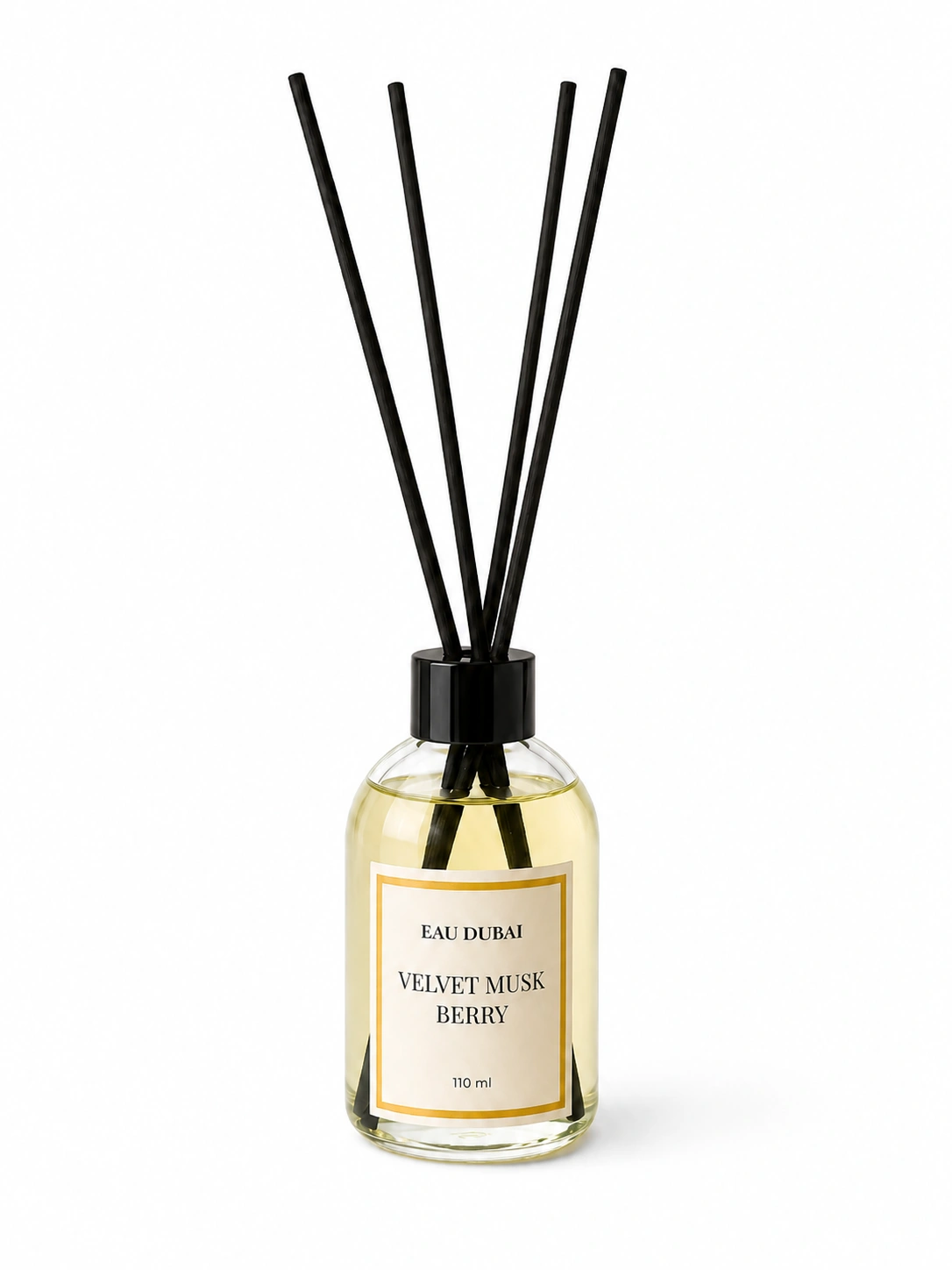 Difuzor de parfum pentru cameră, Musk Berry, Difuzor cu bețișoare, 110 ml [1]