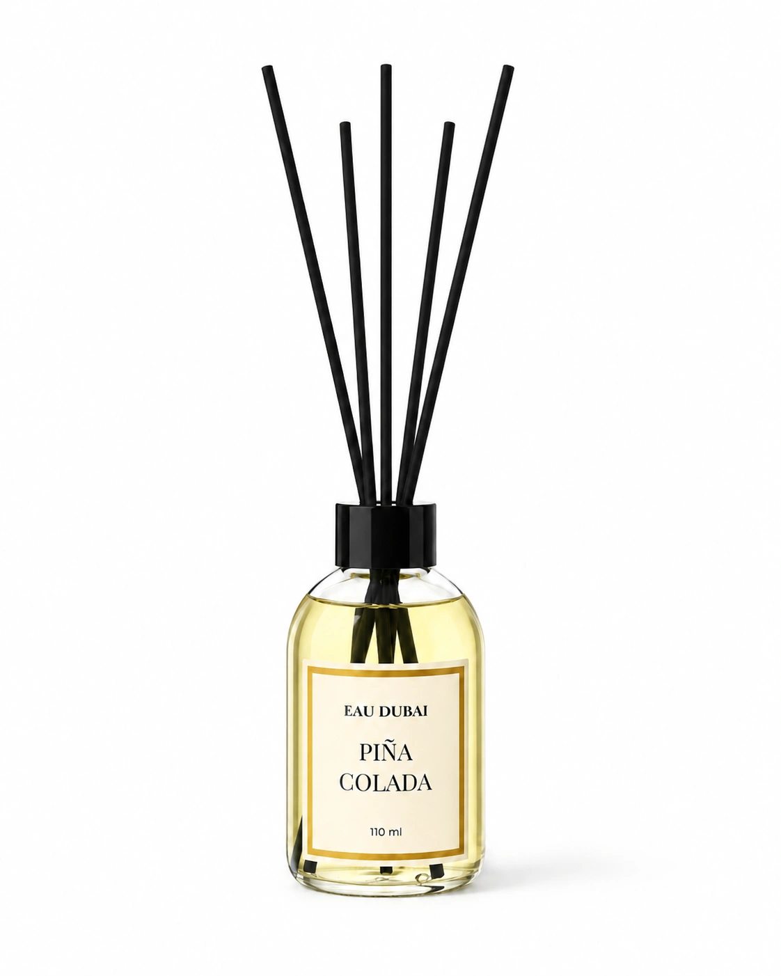 Difuzor de parfum pentru cameră, Pina Colada, Difuzor cu bețișoare, 110 ml [1]