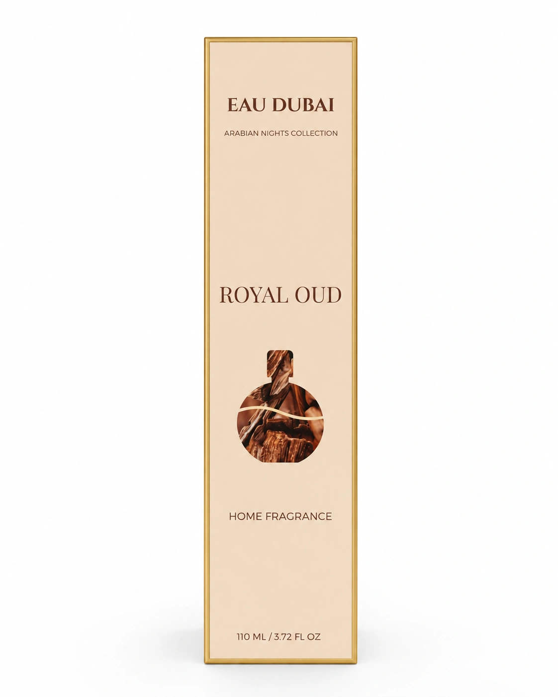 Difuzor de parfum pentru cameră, Royal Oud, Difuzor cu bețișoare, 110 ml [2]