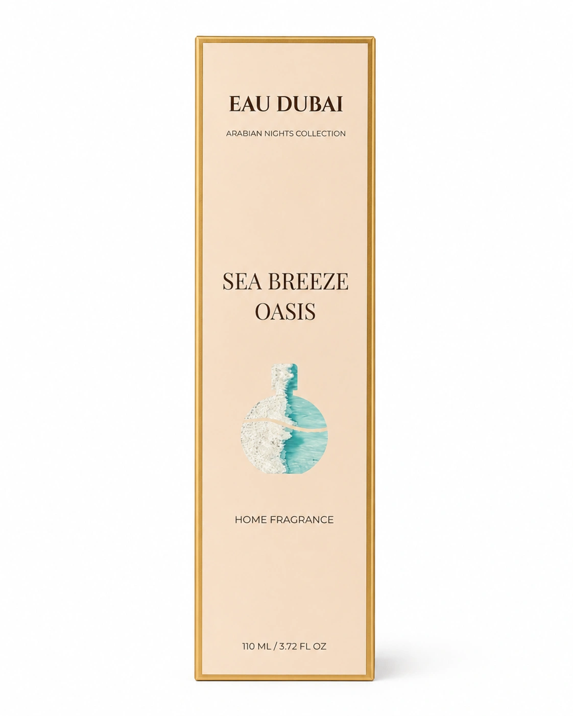 Difuzor de parfum pentru cameră, Sea Breeze Oasis, Difuzor cu bețișoare, 110 ml [2]