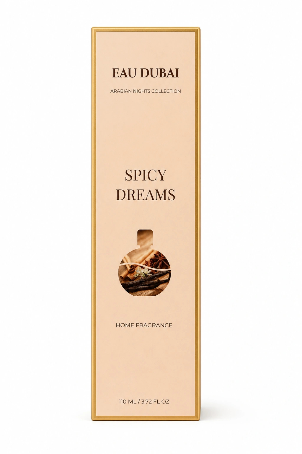 Difuzor de parfum pentru cameră, Spicy Dreams, Difuzor cu bețișoare, 110 ml [2]