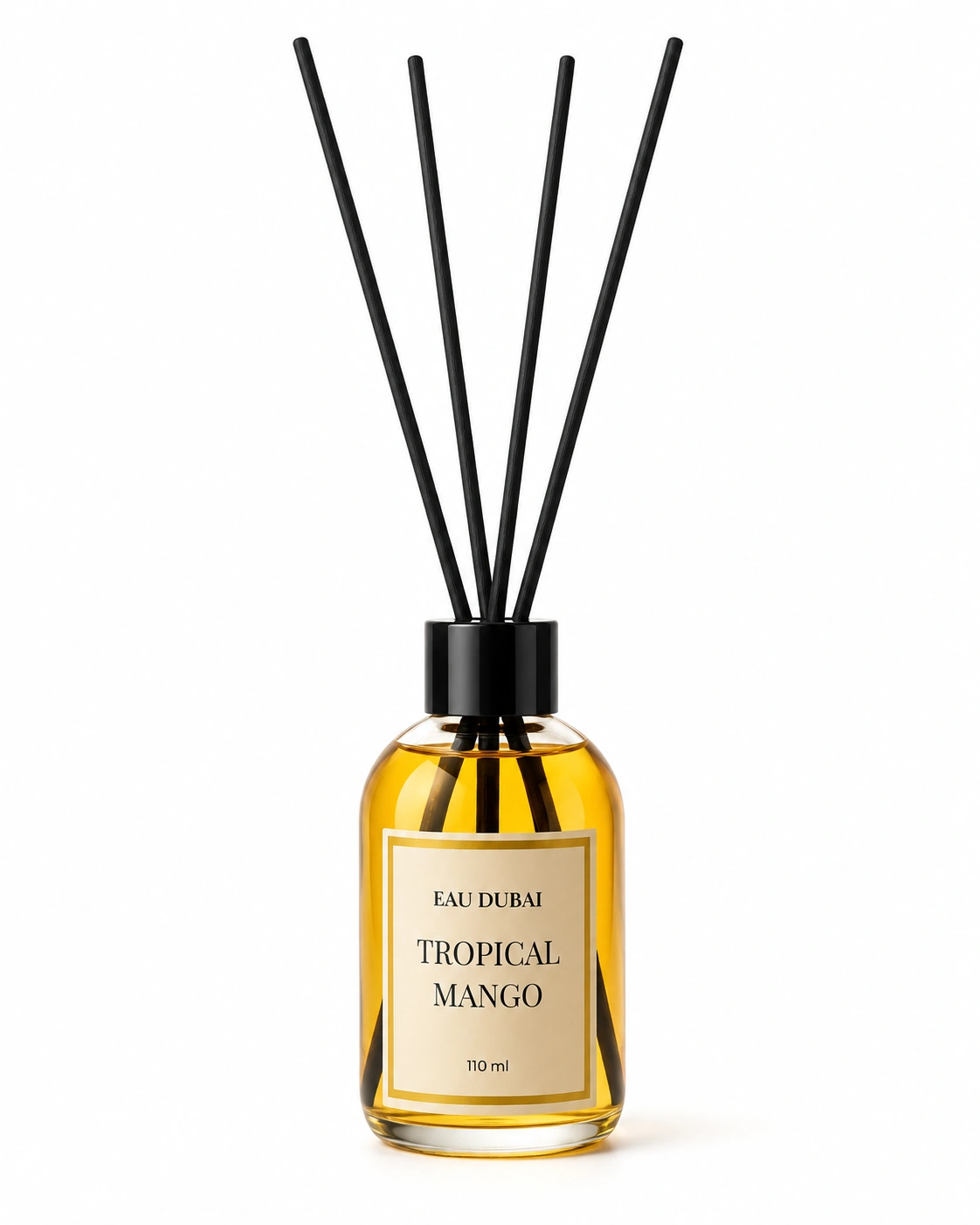 Difuzor de parfum pentru cameră, Tropical Mango, Difuzor cu bețișoare, 110 ml [1]