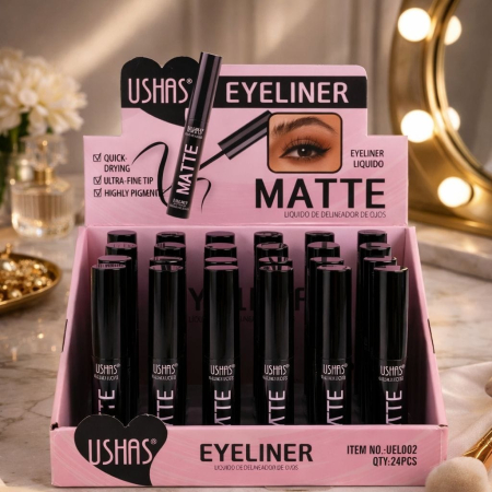 ACCESORII & MACHIAJ - Eyeliner lichid mat pentru contur precis și intens