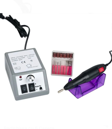 UNGHII-PEDICHIURA - Freza Electrica pentru Manichiura & Pedichiura cu 6 Capete