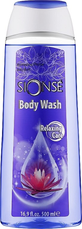 BEAUTY & CARE - Gel de Duș Hidratant Sionsé Body Wash - Relaxing Care, 500 ML