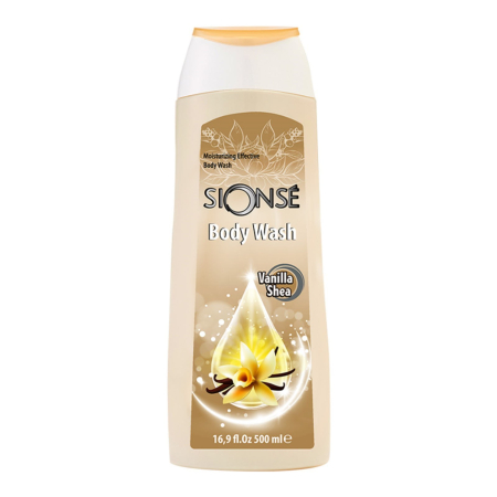 BEAUTY & CARE - Gel de Duș Hidratant Sionsé Body Wash - Vanilla & Shea, 500 ml