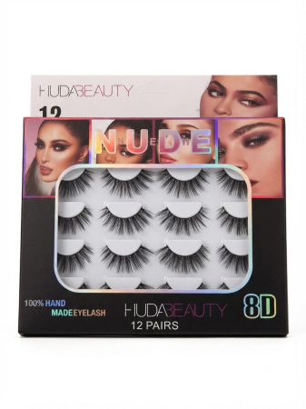 GENE FALSE - Gene False Huda Beauty (Set 12 Perechi - 8D Nude)