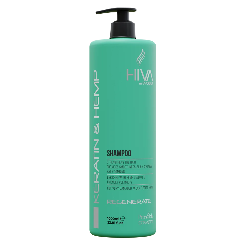 HIVA PROFESSIONAL - Keratin Shampoo, 1000ml Hiva