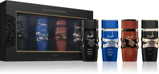 PACHETE - Lattafa Asad Discovery Set 25ml x 4