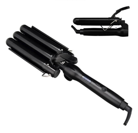 HAIR STYLE - Ondulator Par cu 3 Cilindri Pliabil 100W