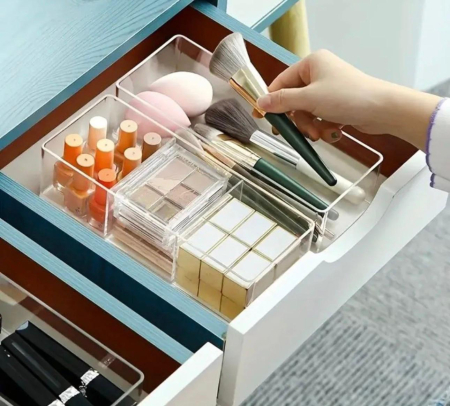 Organizator Cosmetic Transparent cu Sertare - Cosmetic Organizer [1]