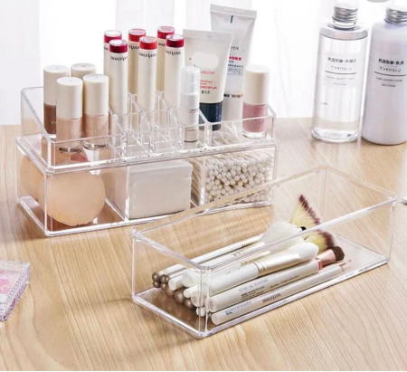 BEAUTY & CARE - Organizator Cosmetic Transparent cu Sertare - Cosmetic Organizer