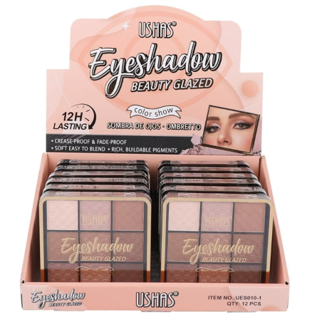 Paletă Farduri Ochi Beauty Glazed Ushas- 9 Culori [1]
