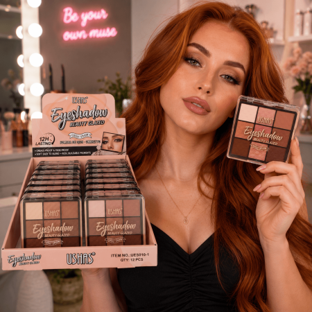 Paletă Farduri Ochi Beauty Glazed Ushas- 9 Culori