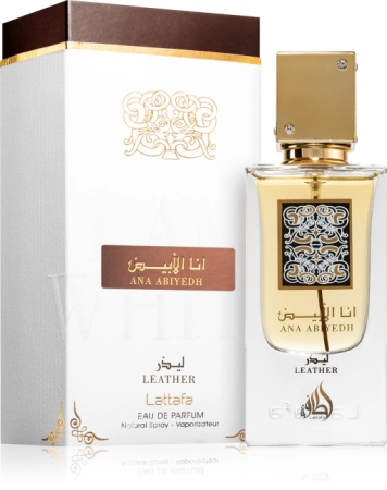 Parfum Ana Abiyedh Leather, Lattafa, apa de parfum 60 ml, femei [1]