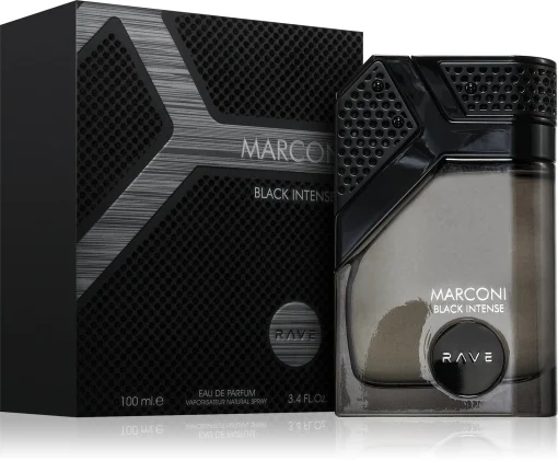 Parfum arabesc Rave Marconi Black Intense, apa de parfum 100ml, barbati [1]
