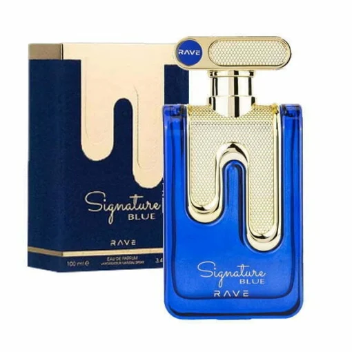 Parfum arabesc Signature Blue, RAVE, apa de parfum 100 ml, barbati [1]