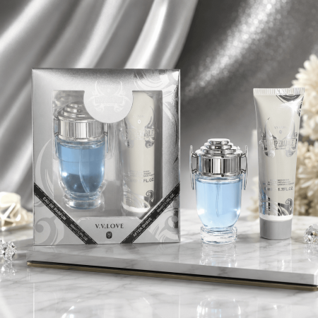 PACHETE - Parfum cadou barbati cu after shave V.V. Love set elegant