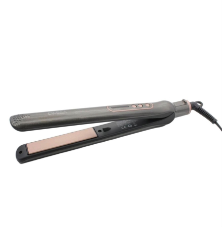 HAIR STYLE - Placa de Indreptat Par, Omnia, CR-900, Placi Ceramice, Roz-Aurie, 40W
