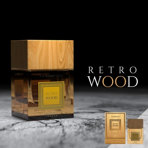 RETRO WOOD by ANFAR LONDON, extract de parfum, barbati, 100ML [2]