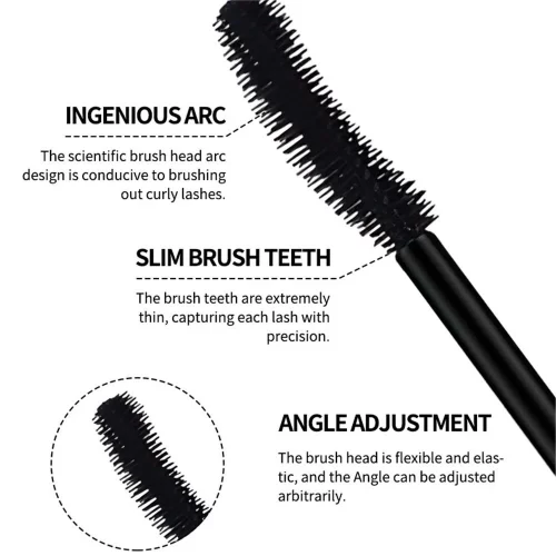 Rimel Negru Ocheal Gold Mascara Waterproof Cu Efect De Alungire Si Uscare Rapida [3]