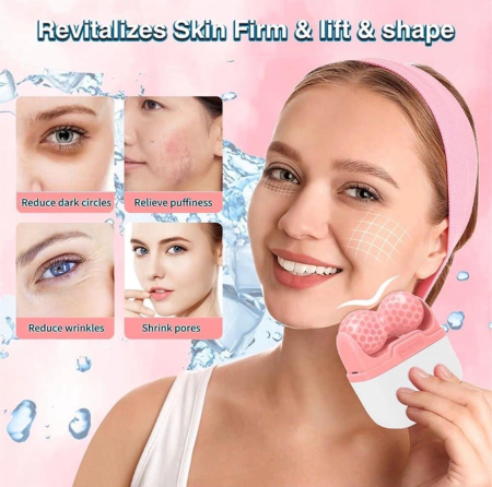 Rolă de Masaj Facial și Corporal cu Efect de Gheață (Ice Roller / Skin Gym) [1]