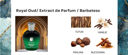 Royal Oud – Extract de Parfum, Unisex, 100 ML – inspirat de Red Tabacco by Mancera [3]