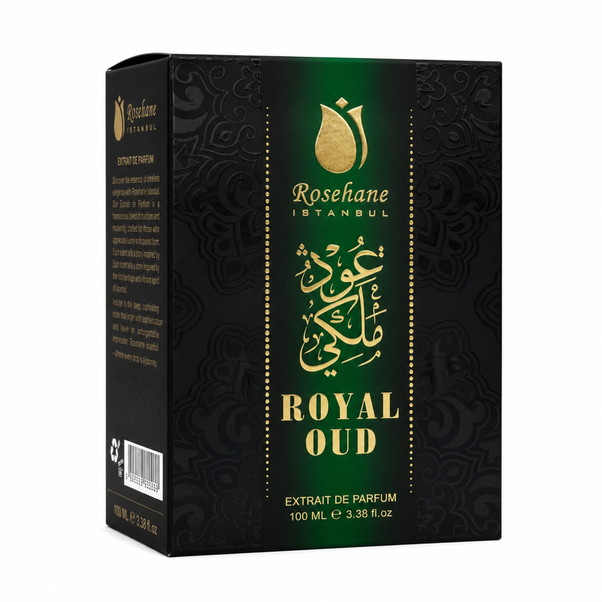Royal Oud – Extract de Parfum, Unisex, 100 ML – inspirat de Red Tabacco by Mancera [2]