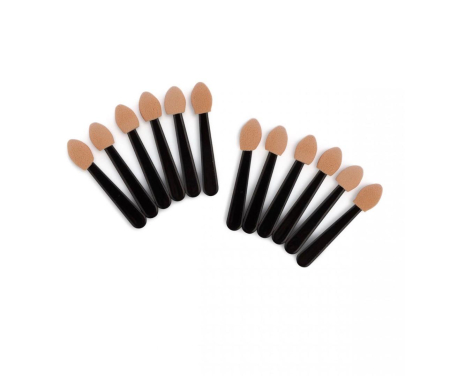 ACCESORII & MACHIAJ - Set 12 Apliicatoare pentru Fard de Ochi