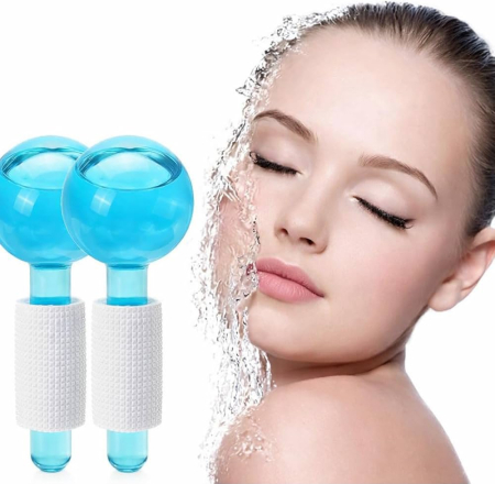 Set 2 Globuri de Gheață pentru Masaj Facial – Beauty Crystal Ball [2]