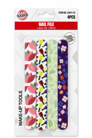 Set 4 pile de unghii profesionale cu imprimeuri colorate [1]