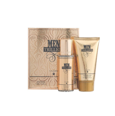 PACHETE - Set Cadou Barbati Body Mist 85 ml si Body Lotion 75 ml