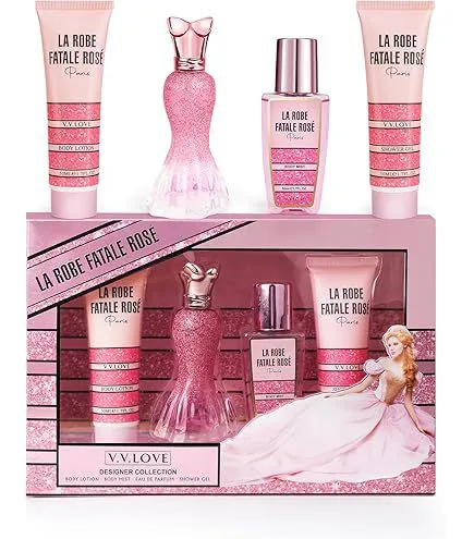 Set Cadou Dama 4 Piese Parfum Feminin [1]