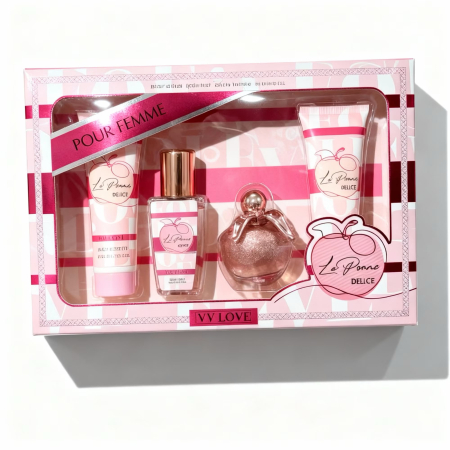 PACHETE - Set Cadou Femei Parfum 30 ml Body Lotion 50 ml Body Mist 30 ml Shower Gel 50 ml