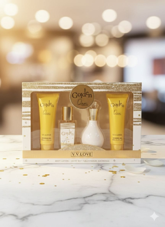 PACHETE - Set Cadou Femei Parfum 30 ml Body Lotion 50 ml Body Mist 30 ml Shower Gel 50 ml