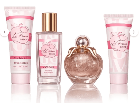 Set Cadou Femei Parfum 30 ml Body Lotion 50 ml Body Mist 30 ml Shower Gel 50 ml [1]