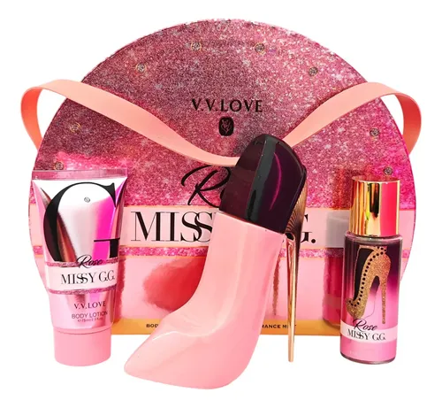 Set cadou parfum femei 3 piese 100 ml aroma feminina eleganta [1]