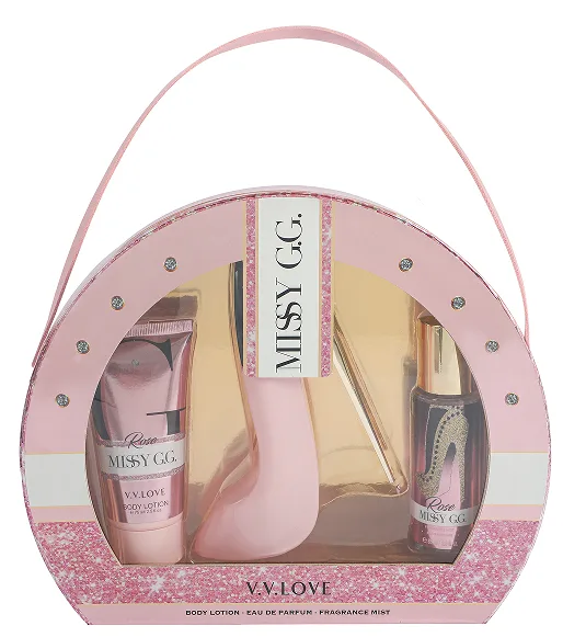 PACHETE - Set cadou parfum femei 3 piese 100 ml aroma feminina eleganta