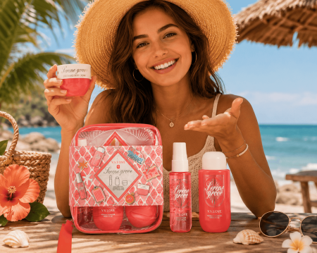 PACHETE - Set gel de dus lotiune corp si spray corp parfumant